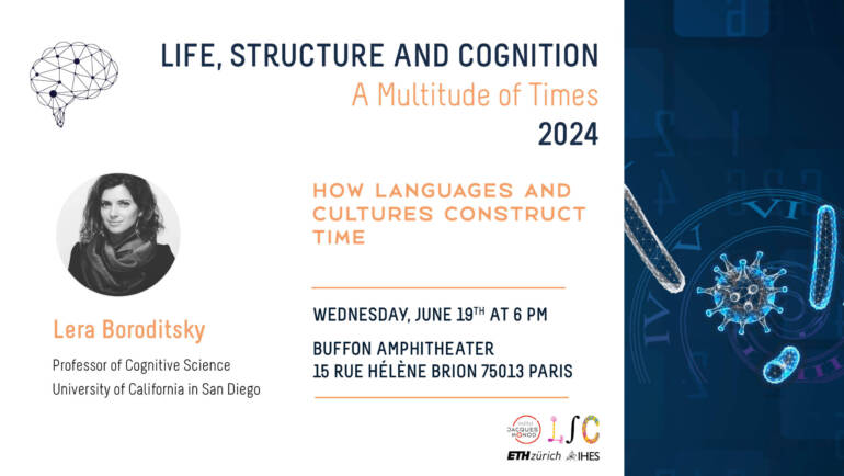 LSC Lecture – Lera Boroditsky – 19/06/2024